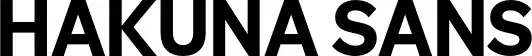 Hakuna Sans
