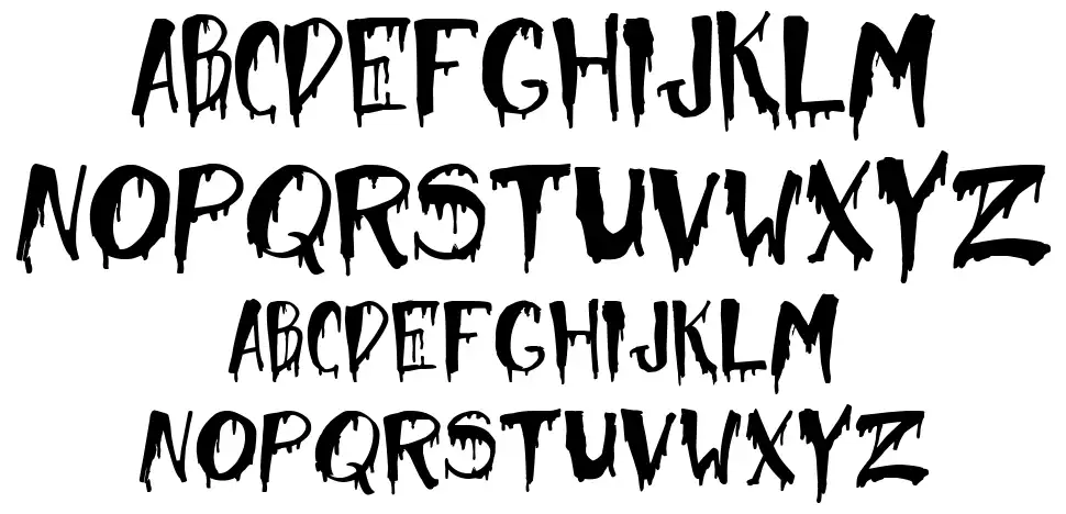 Halloween Toofont specimens