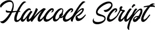 Hancock Script