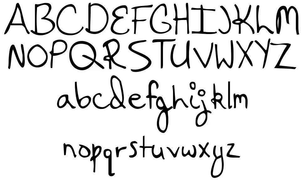Hanging By a Threadfont specimens