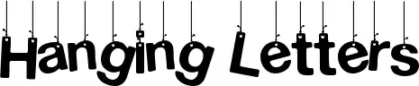 Hanging Letters