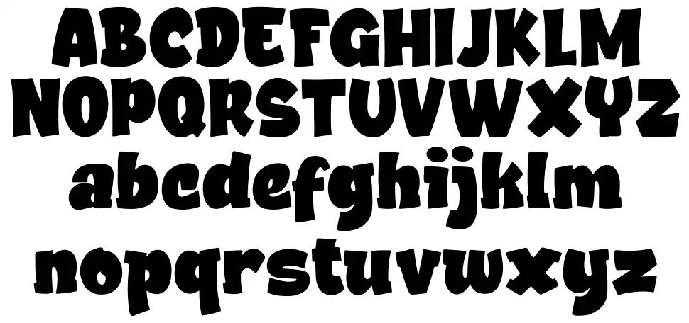 Happy Kiddyfont specimens