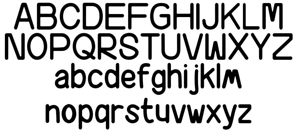 Happy Nowfont specimens