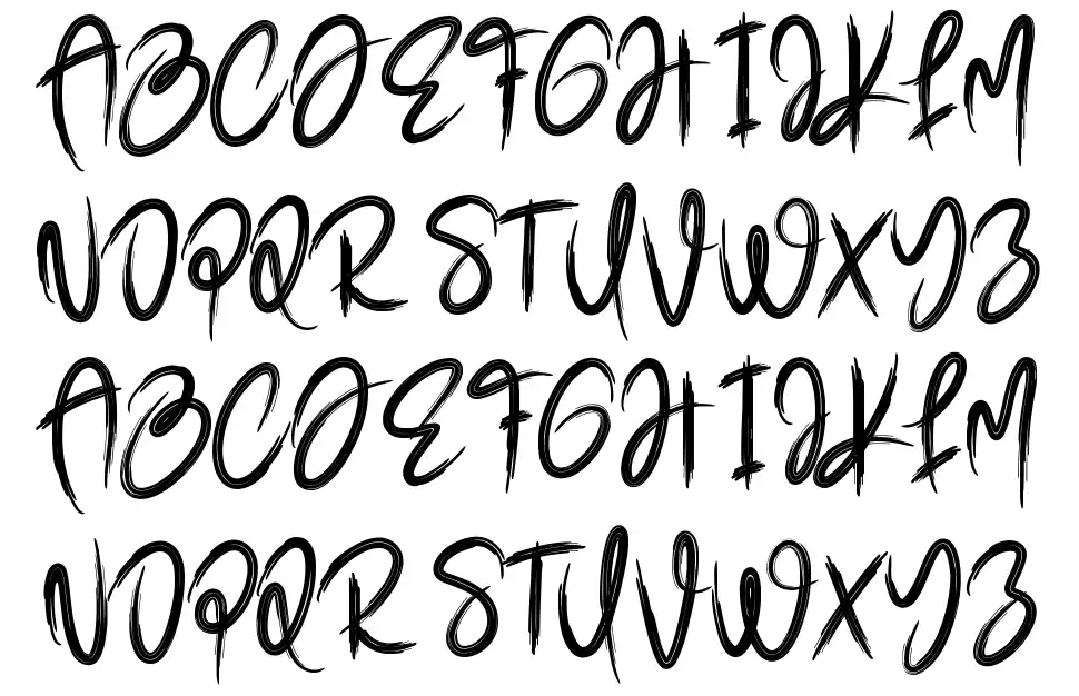 Haunted Pumpkinfont specimens