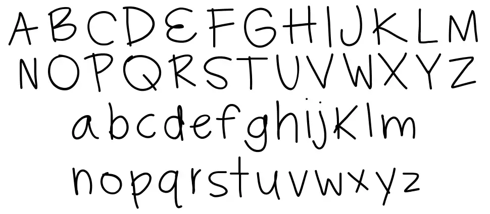 Hayleys Fontfont specimens