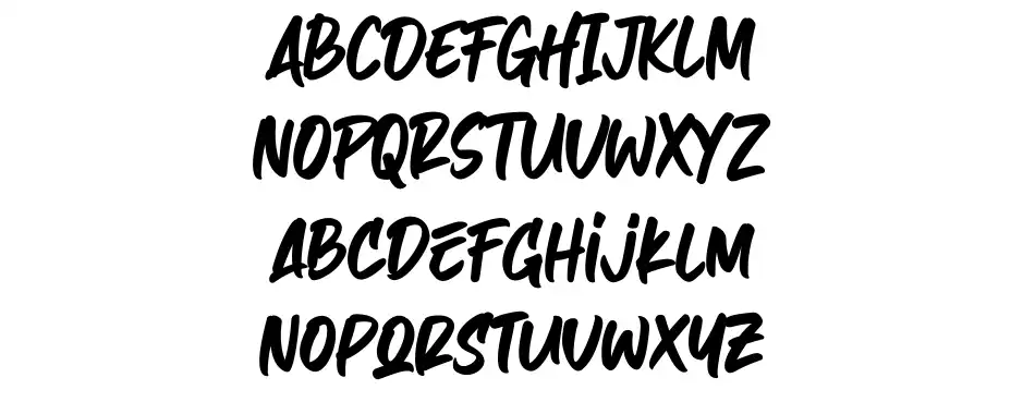 Hazard Spécimens Hazardfont specimens
