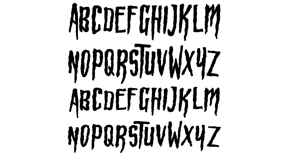 HBM Wonky Ronfont specimens