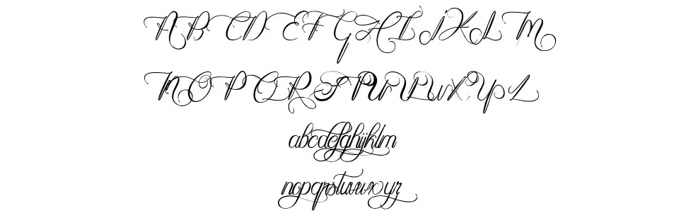 Heart Romancefont specimens