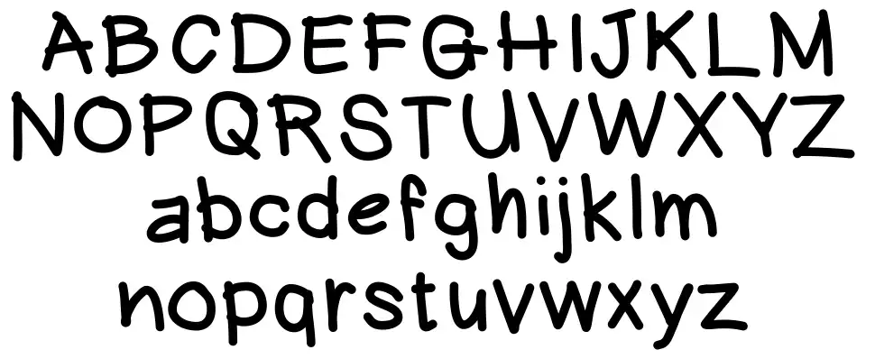 Hein Writingfont specimens