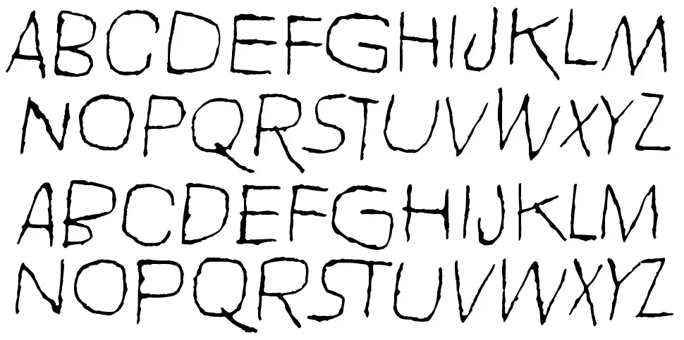 Hell is round the cornerfont specimens