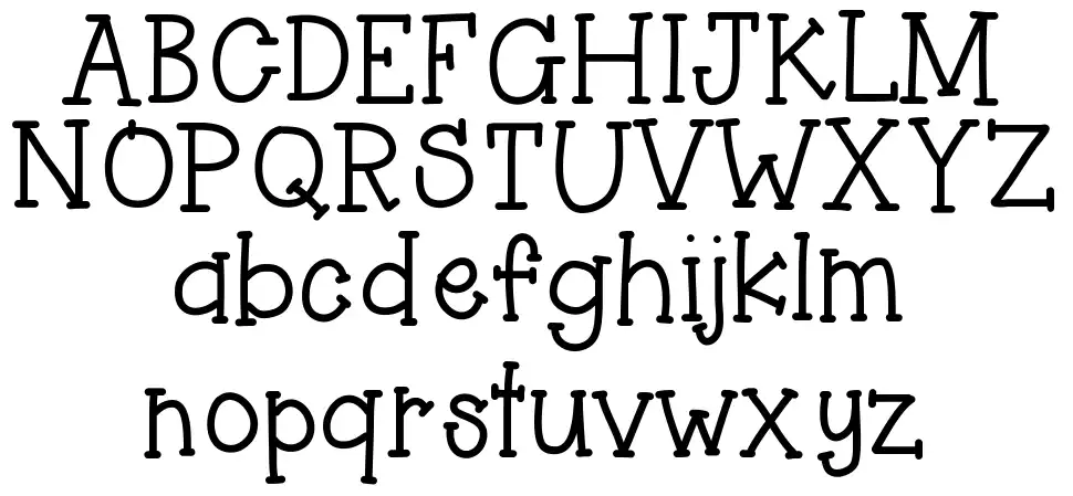 Hello Asparagusfont specimens