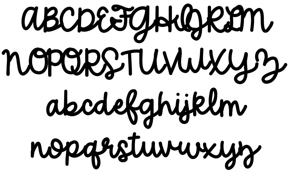 Hello Jellyfont specimens