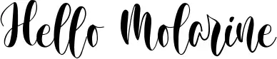 Hello Molarine