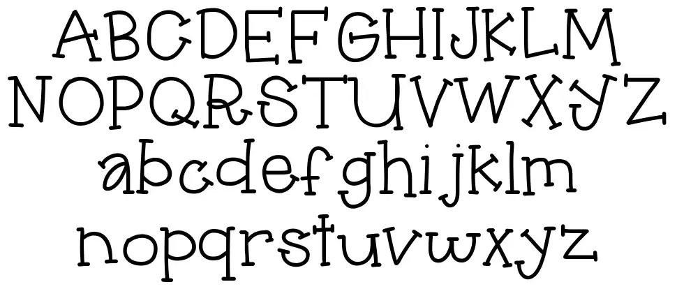 Hello Pippifont specimens