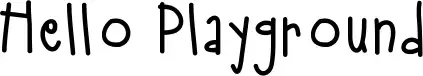 Hello Playground