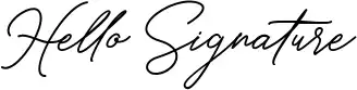 Hello Signature