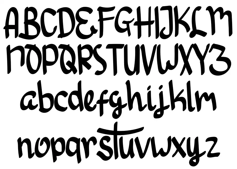 Hello Tintinfont specimens