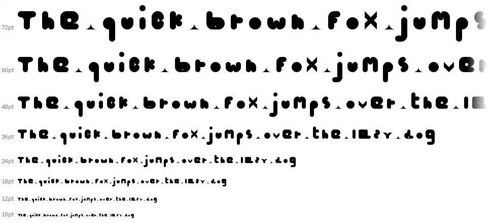 Hellogoodbyefont waterfall