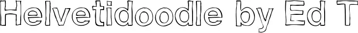 Helvetidoodle by Ed T