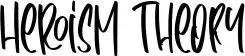 Heroism Theory