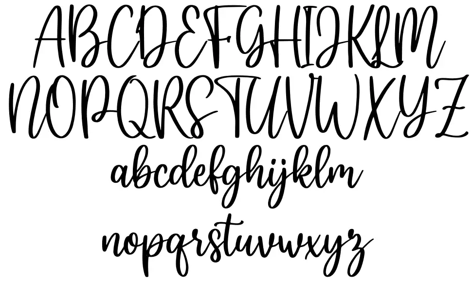 Hey Butterflyfont specimens