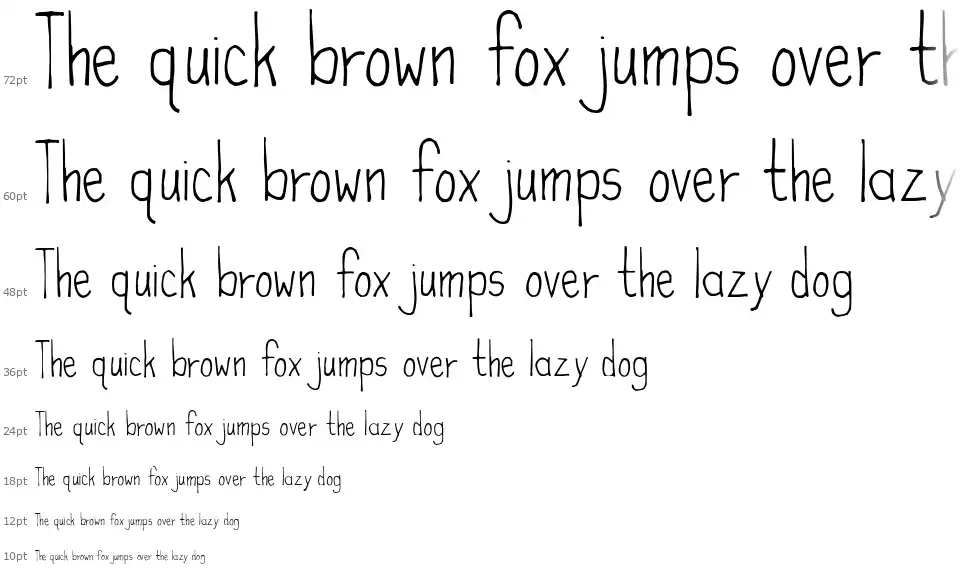 High Fiberfont waterfall