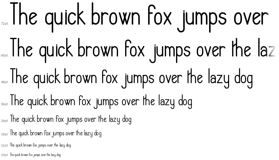 Hlmt Roundedfont waterfall