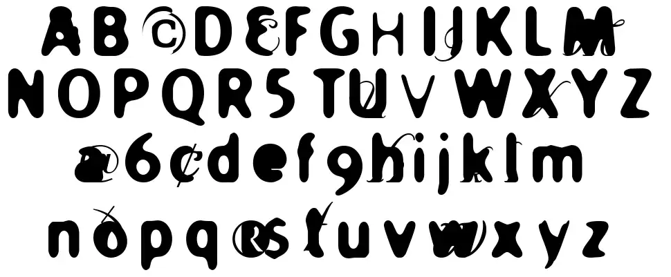 Holierfont specimens