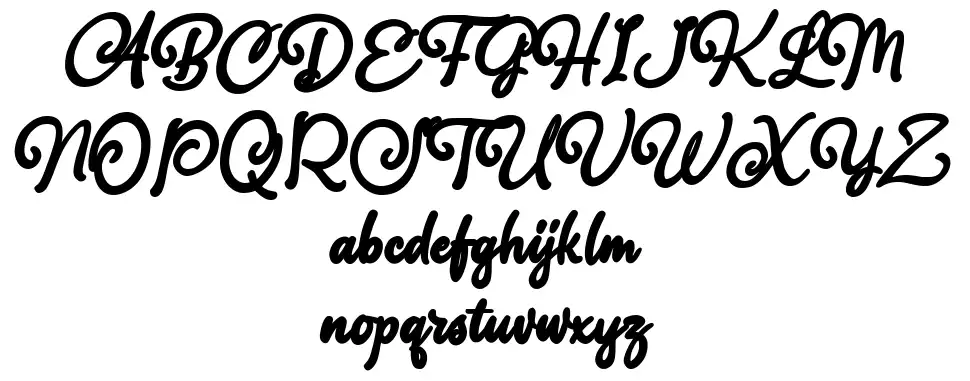 Hollister Switchfont specimens