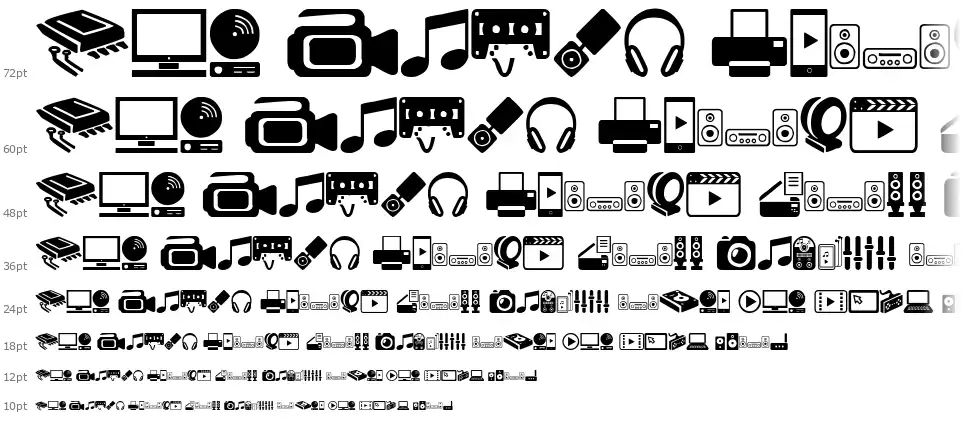 Home Entertainmentfont waterfall