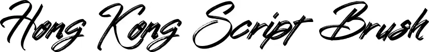 Hong Kong Script Brush