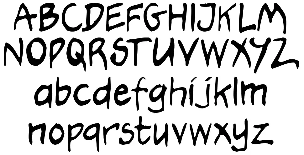 Hooterollfont specimens