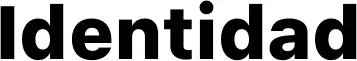 Identidad