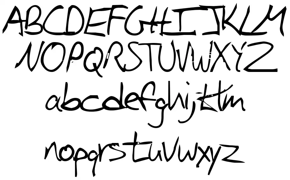 Iglookfont specimens