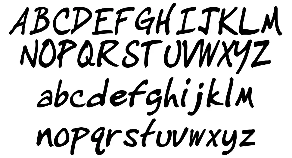 IgniteMe font specimens