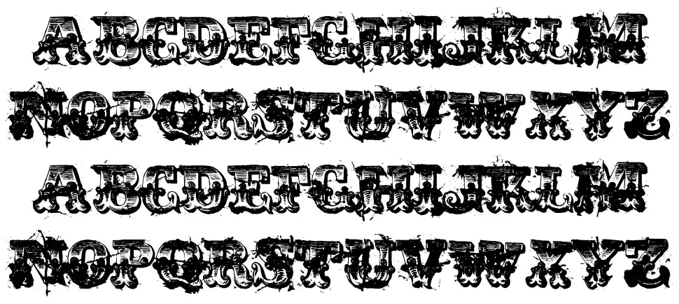 Immoralfont specimens