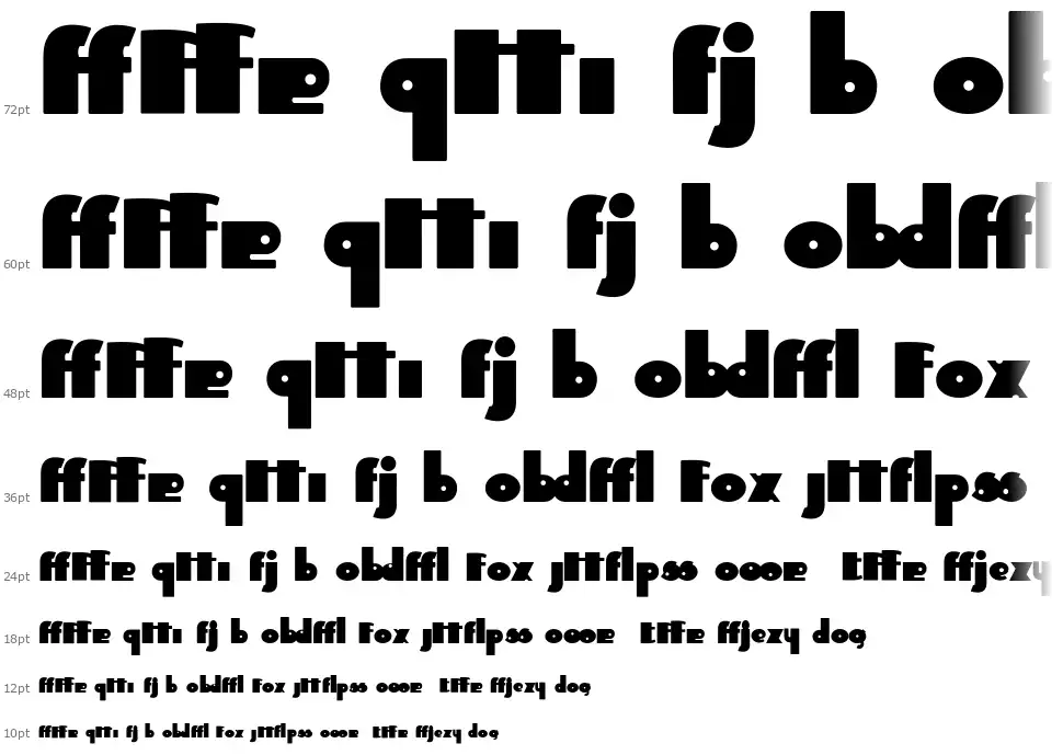 Independantfont waterfall