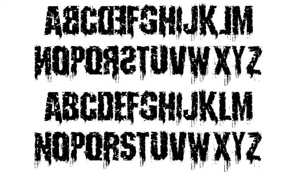 Infektionfont specimens