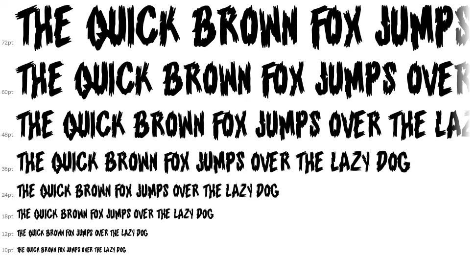 Infringementfont waterfall