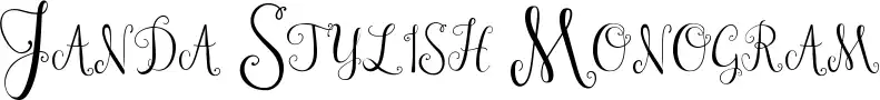 Janda Stylish Monogram