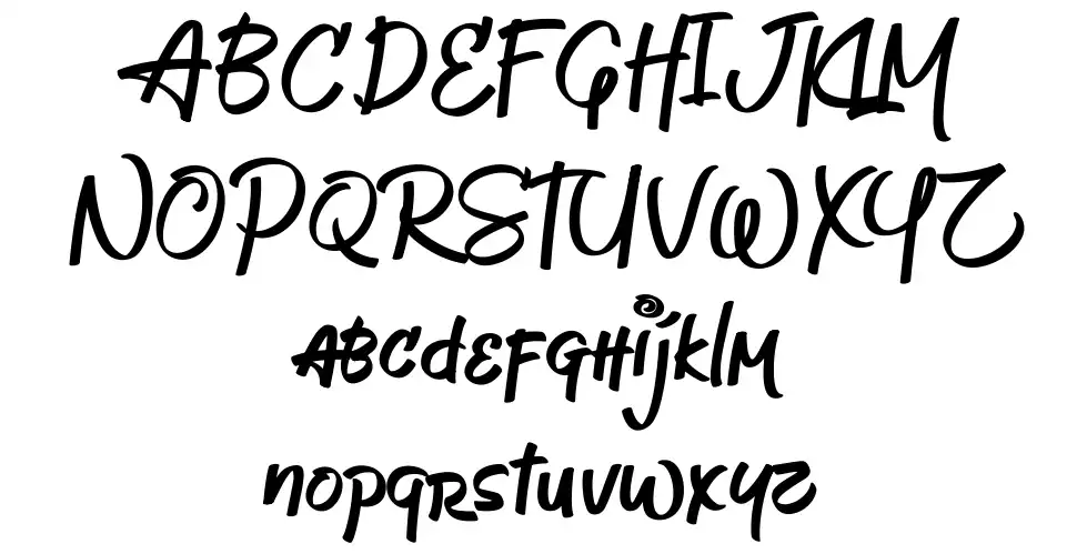 Jeboyfont specimens