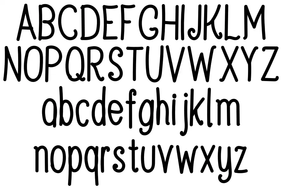 Jelly Sprite Clubfont specimens