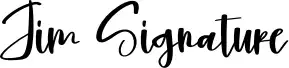Jim Signature