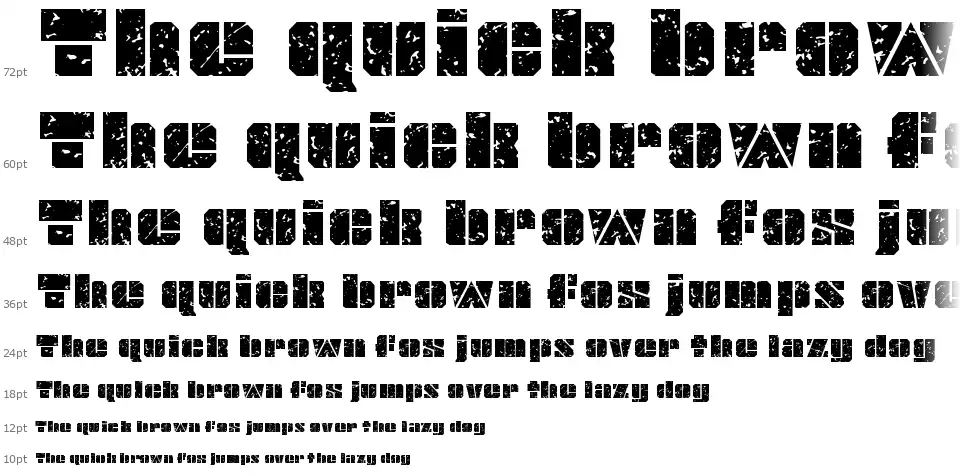 JLS OverKill Grungefont waterfall