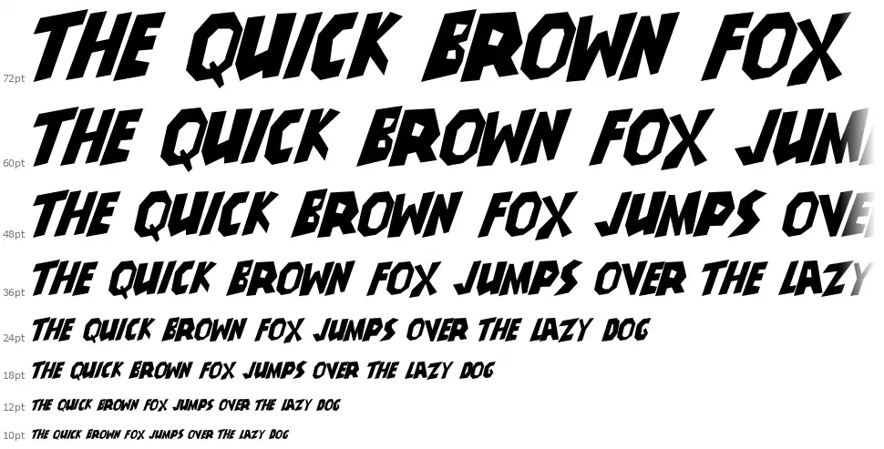 JMH Super Sciencefont waterfall