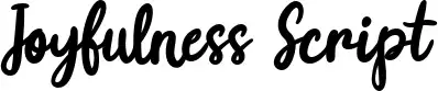 Joyfulness Script
