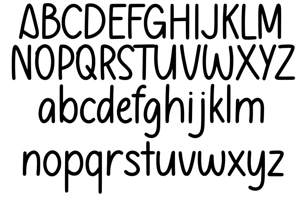 Joynotedfont specimens