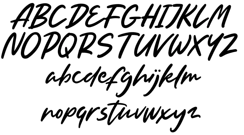 Just For Youfont specimens