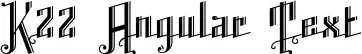 K22 Angular Text