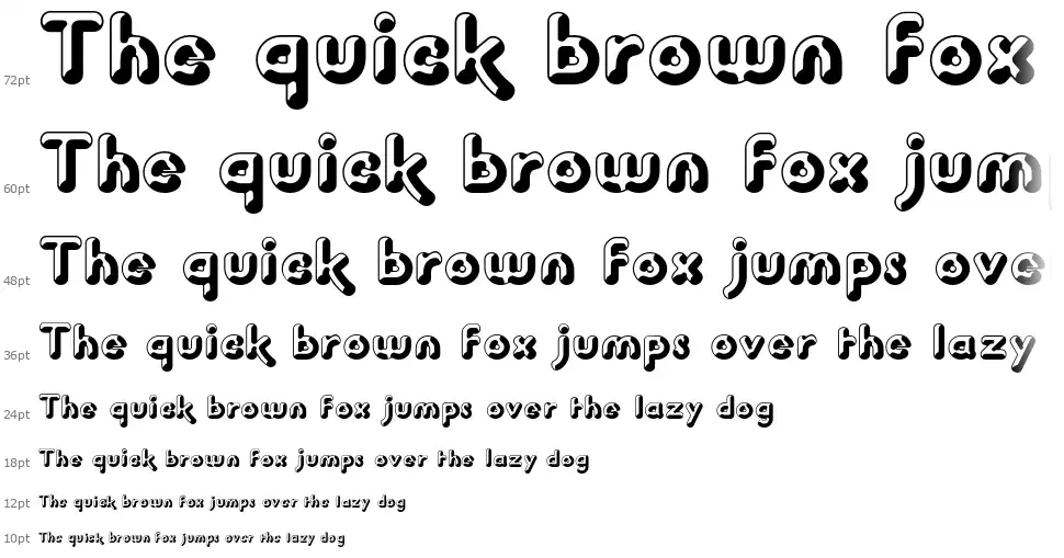 K22 Lucifer No. 1font waterfall